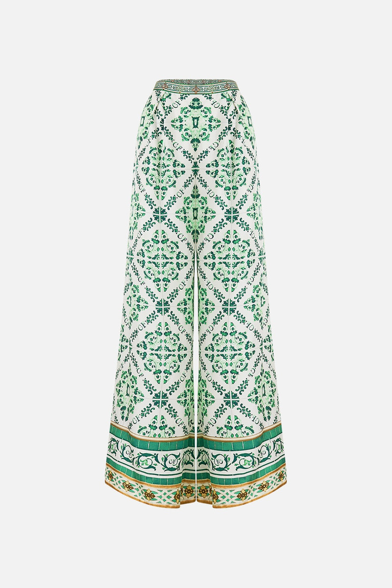 TUCK FRONT PANT - 1