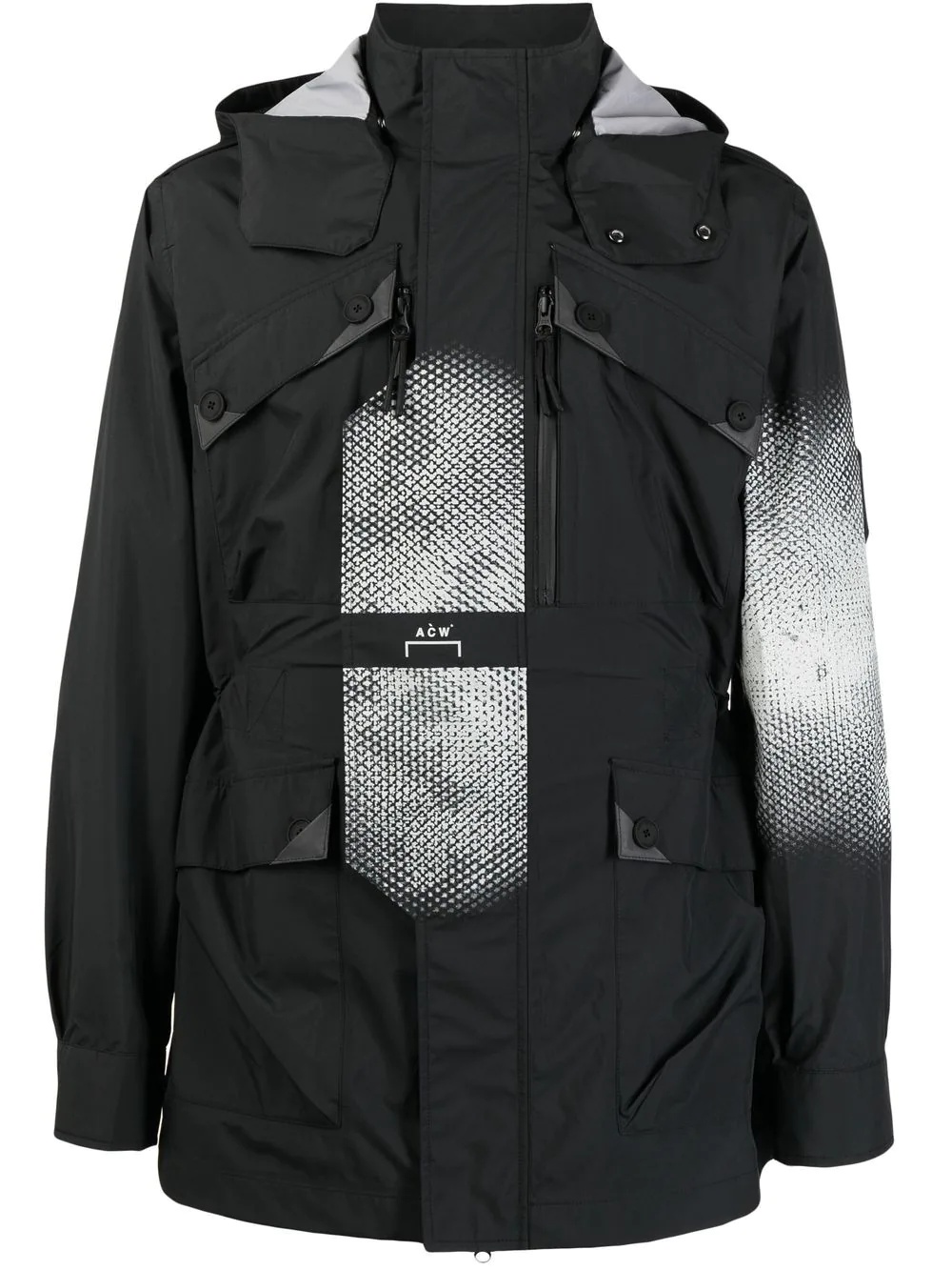 printed-panel jacket - 1