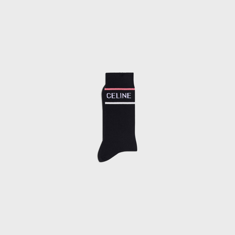 CELINE CELINE SOCKS IN STRIPED COTTON outlook