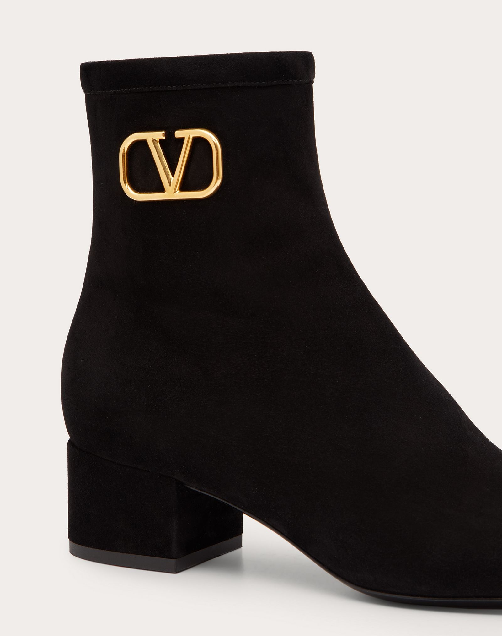 VLogo Signature Suede Ankle Boot 45mm / 1.8 in. - 5