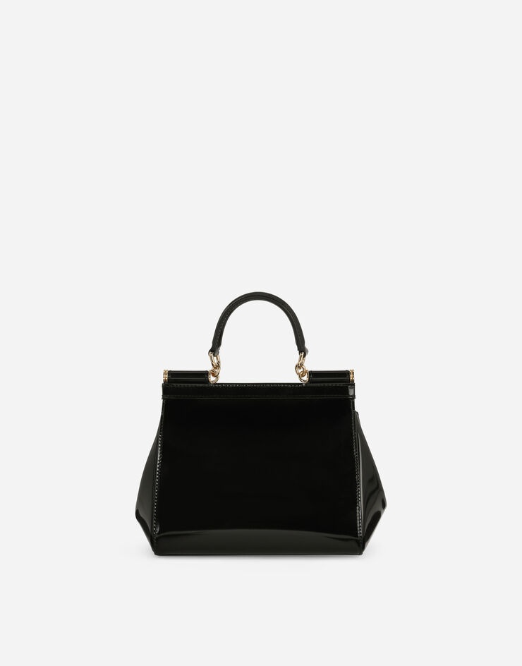 Small Sicily bag in polished calfskin - 4