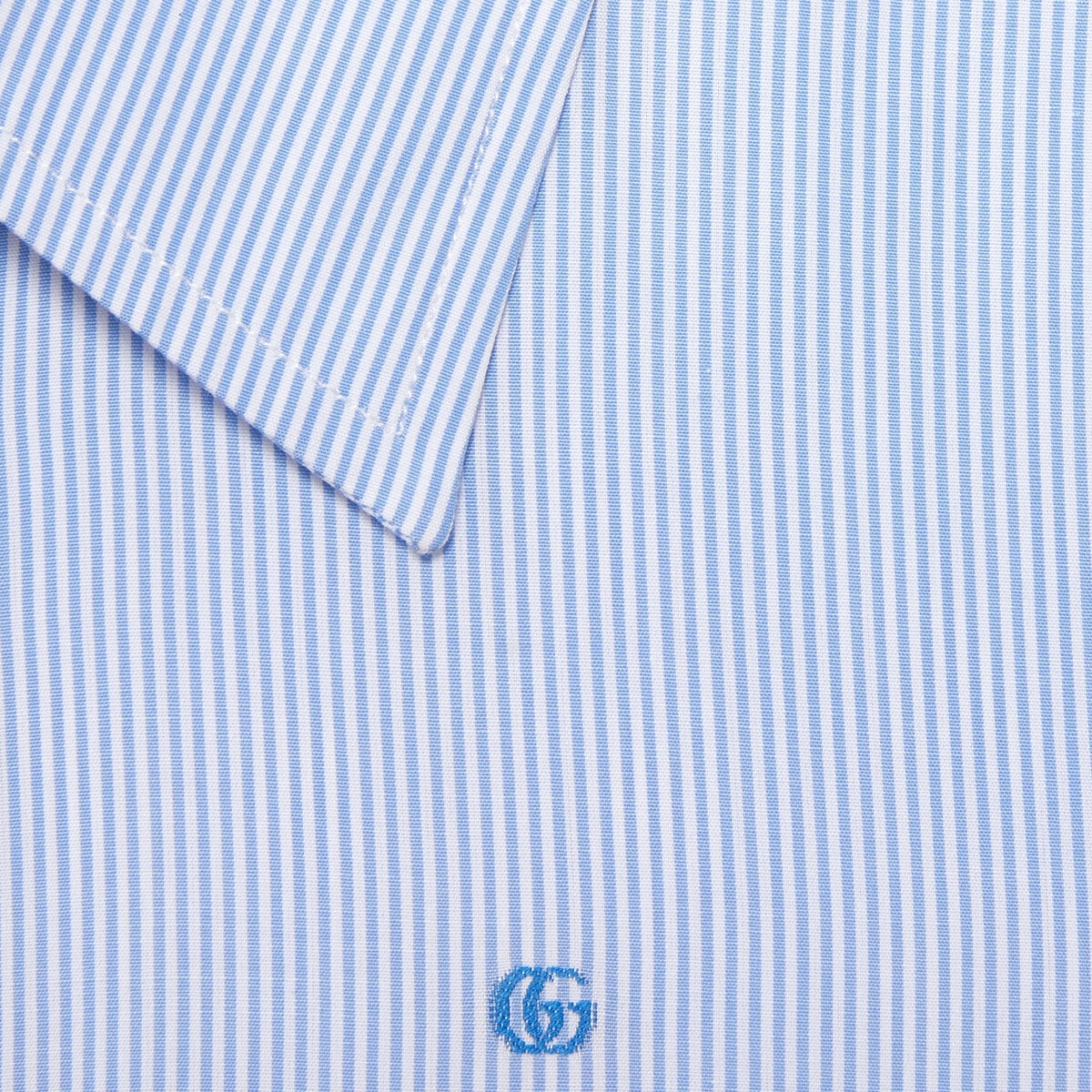 Striped cotton poplin shirt - 5