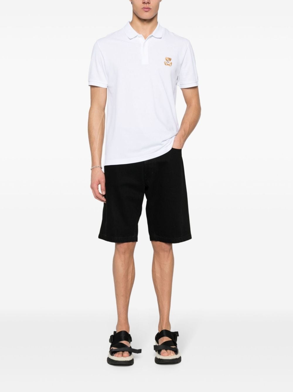 Teddy Bear cotton polo shirt - 2
