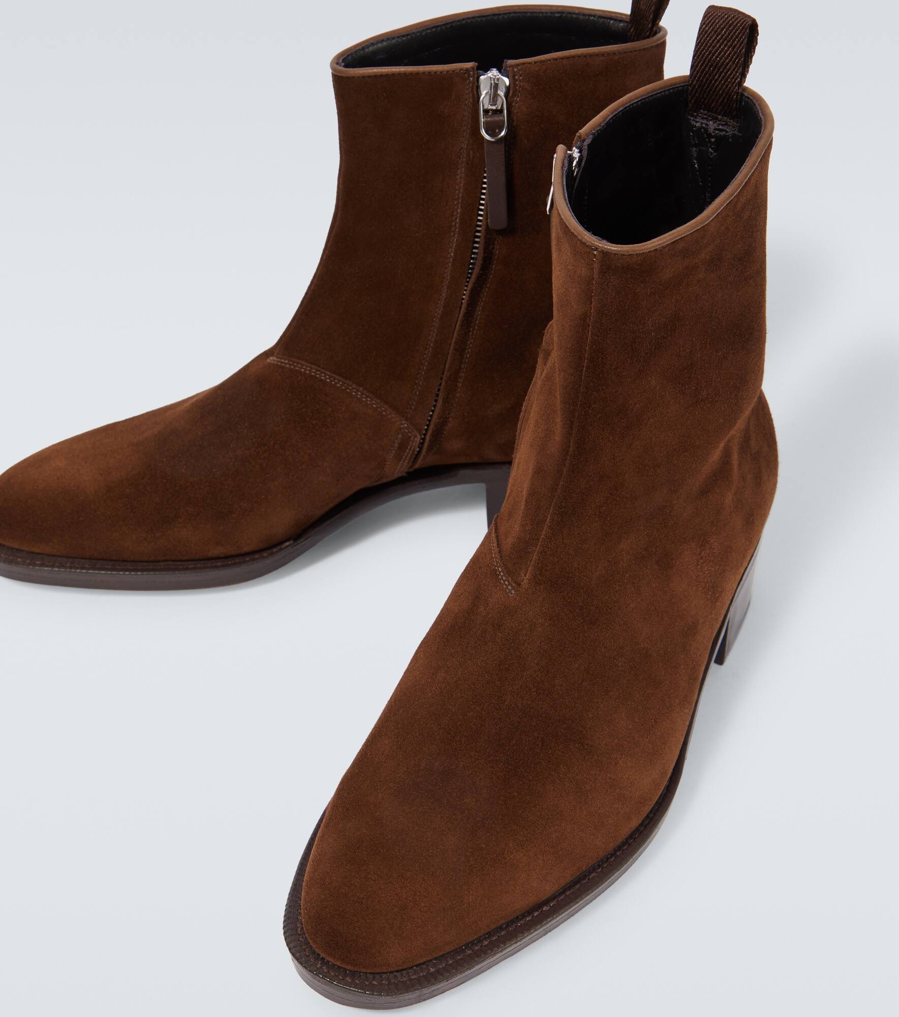 Freddi suede ankle boots - 7