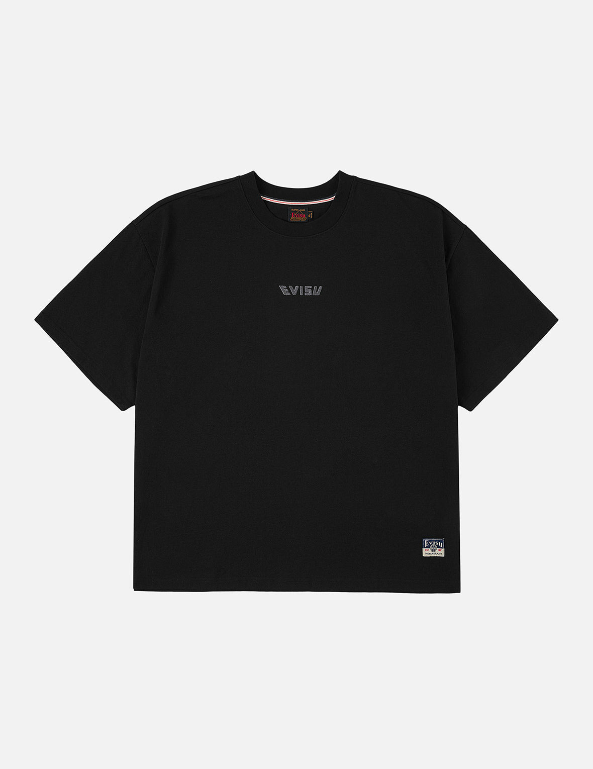 Handbrush Daicock Print Loose Fit T-Shirt - 4