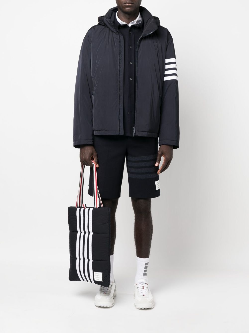 4-Bar stripe padded jacket - 2