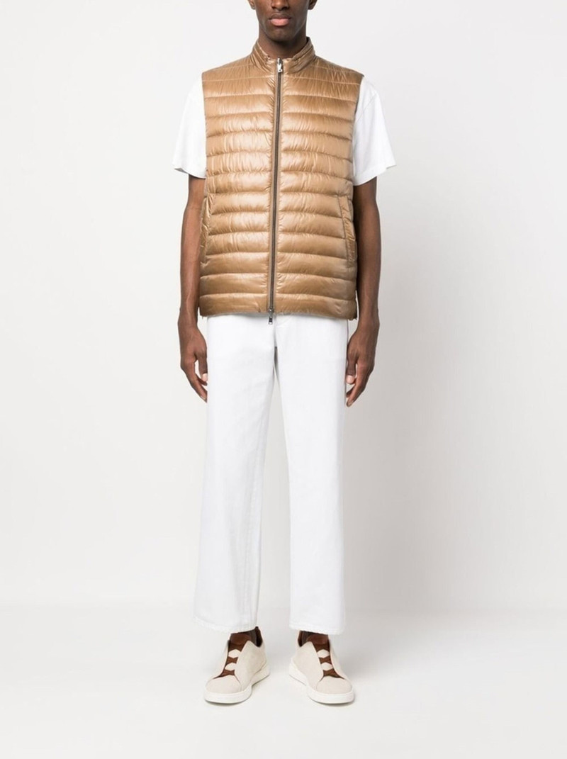Herno reversible padded down gilet outlook