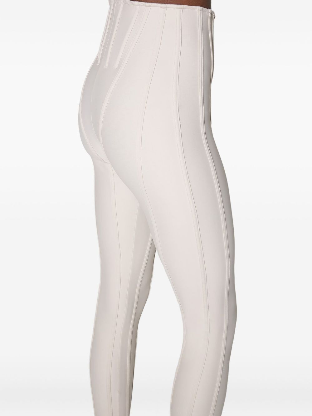 seam-detail panelled leggings - 3