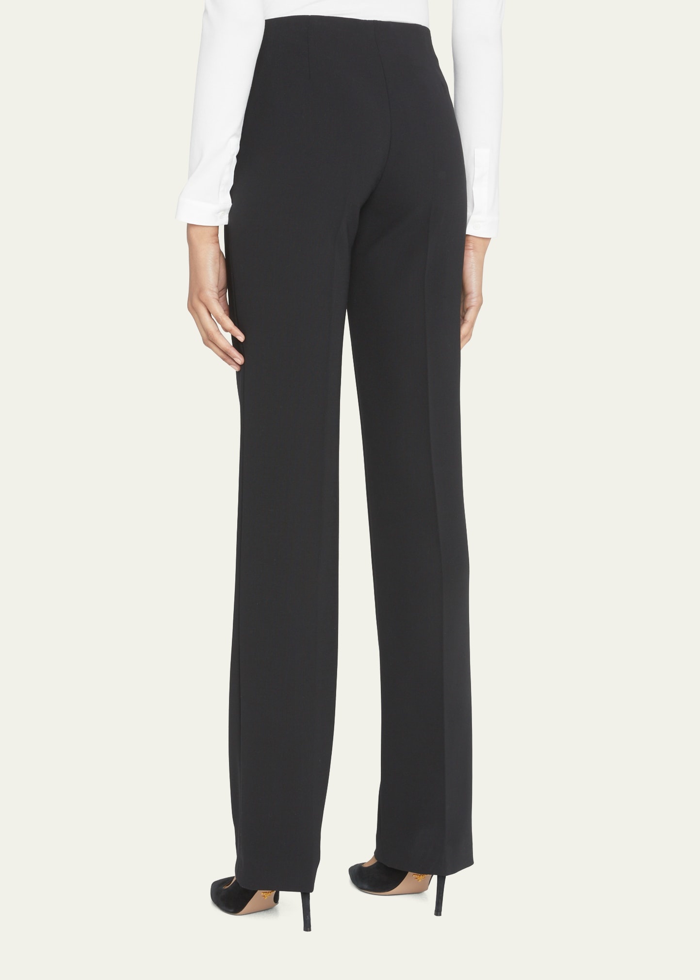 Carol Classic Flat-Front Pants - 3