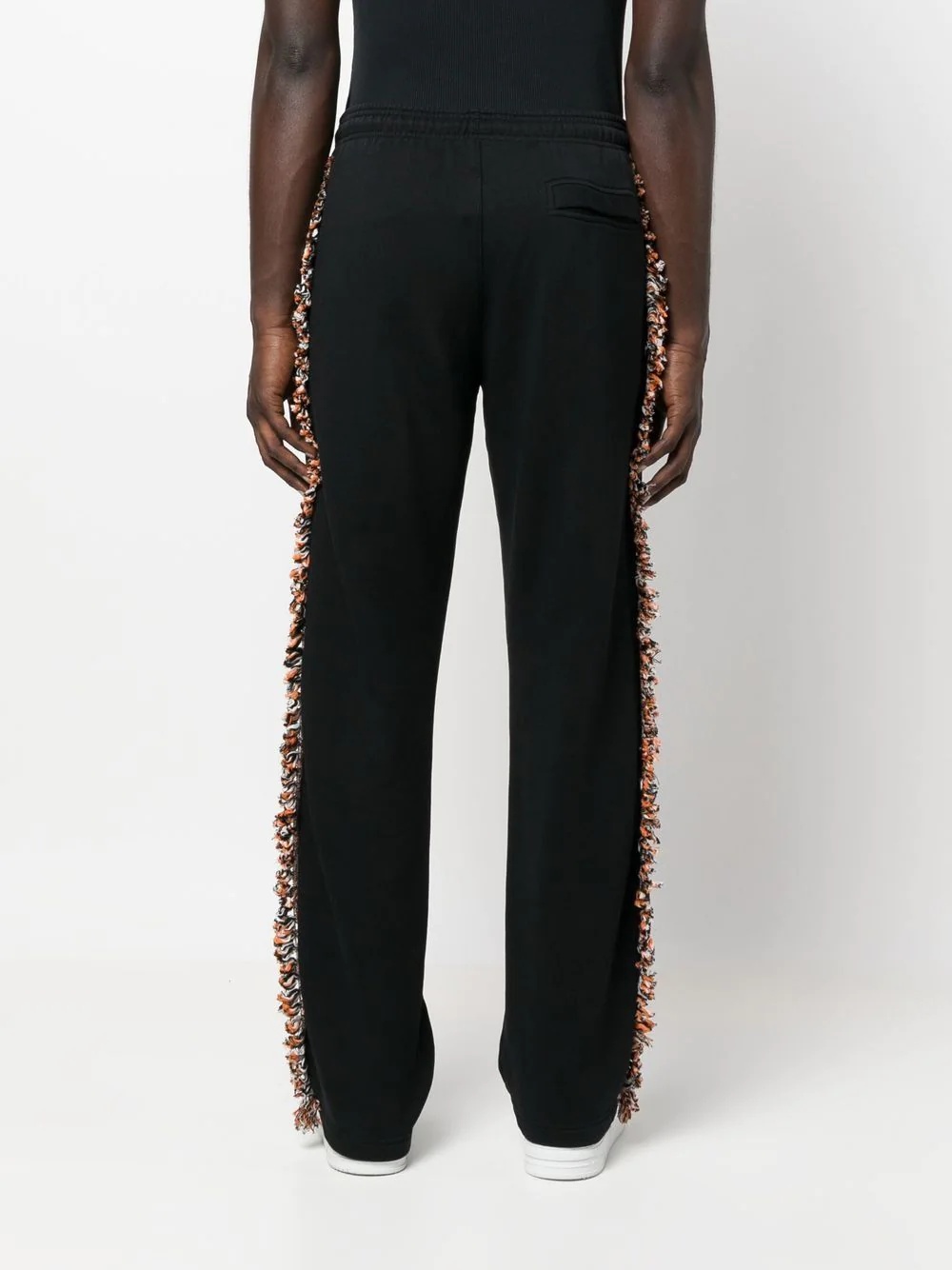 fringed-trim track pants - 4