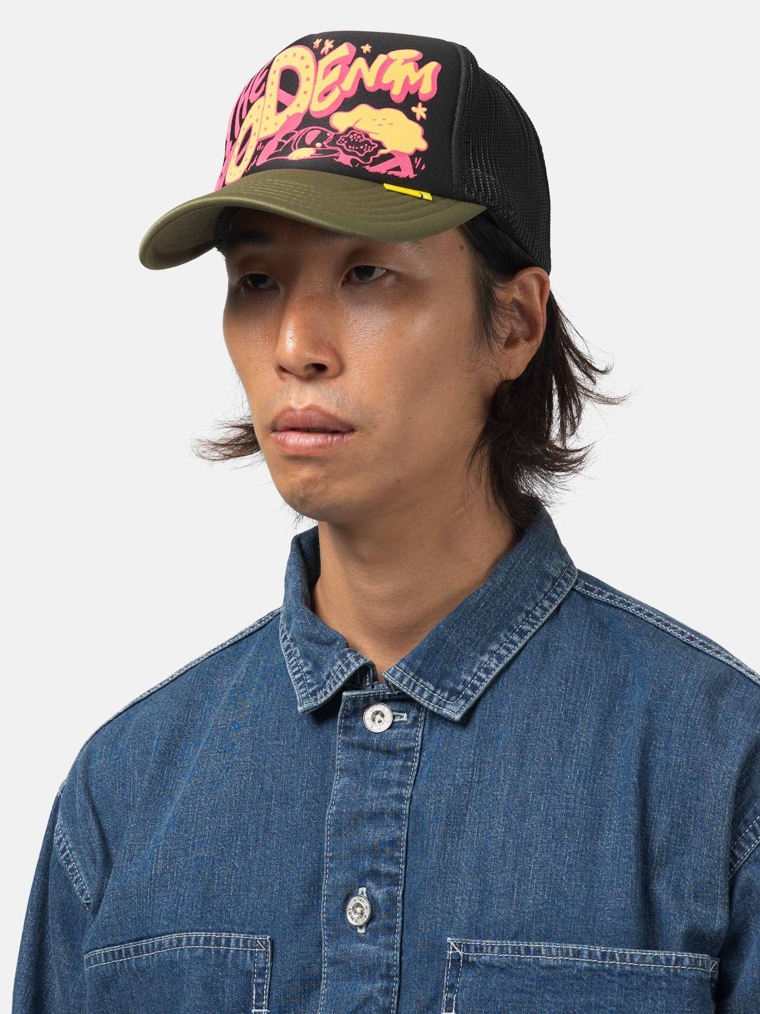 TH.D.D.Track Cap BLKxKHA - 2