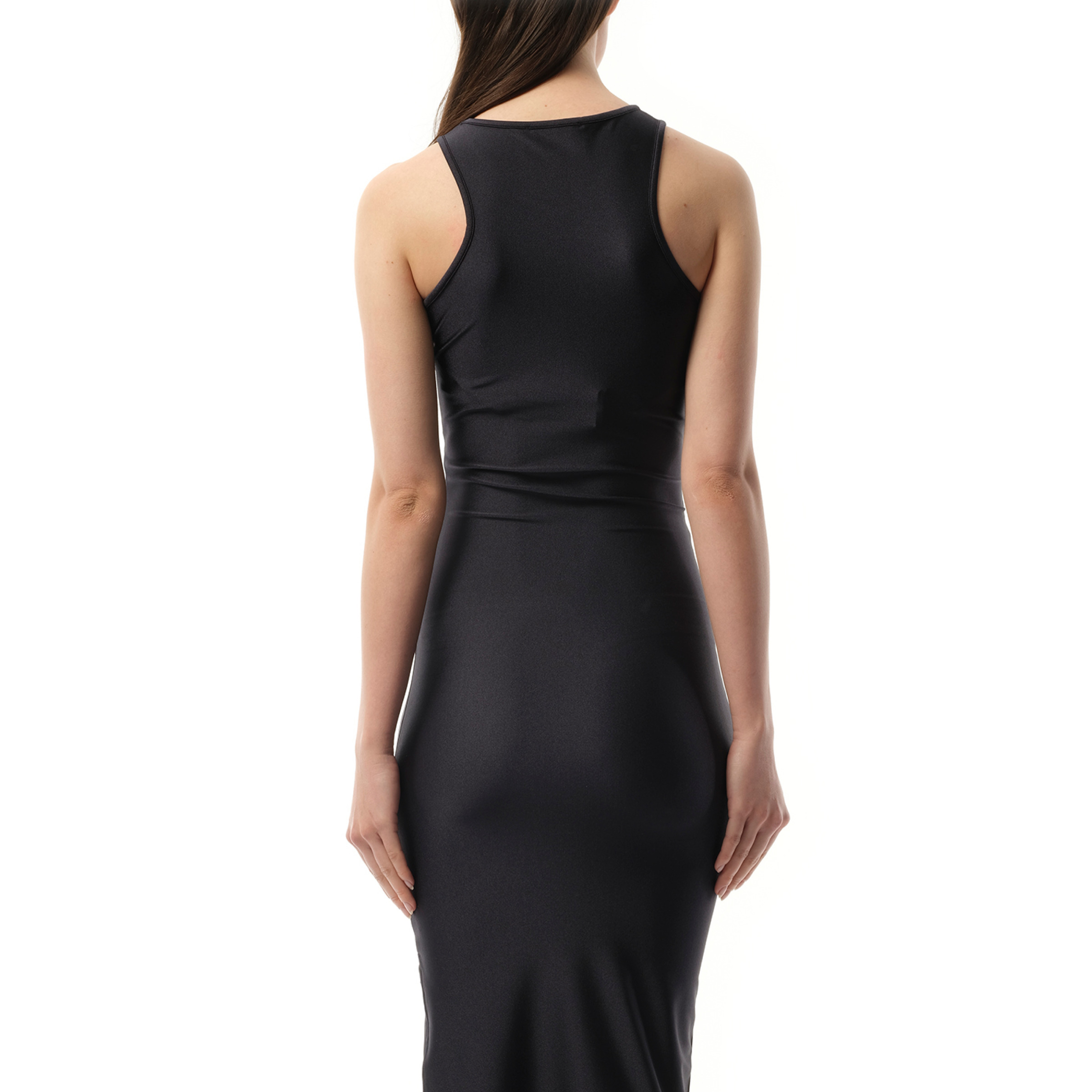 Tank Top Dress in Black - 6