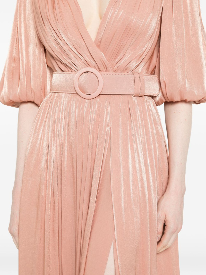 V-neck maxi dress 5