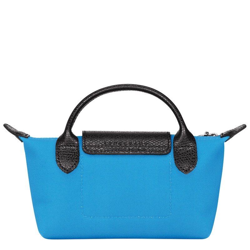 Longchamp x ToiletPaper Pouch Blue - Canvas 4