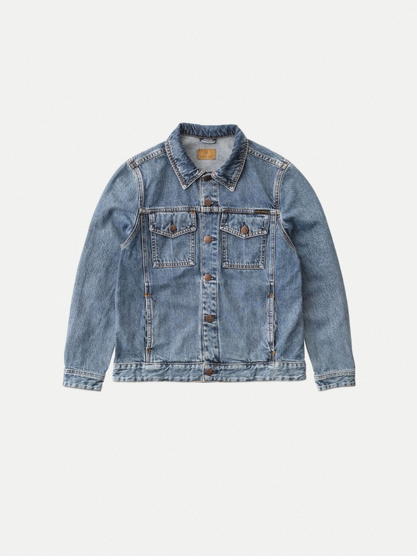 Bettina Pure Blue Denim Jacket - 1