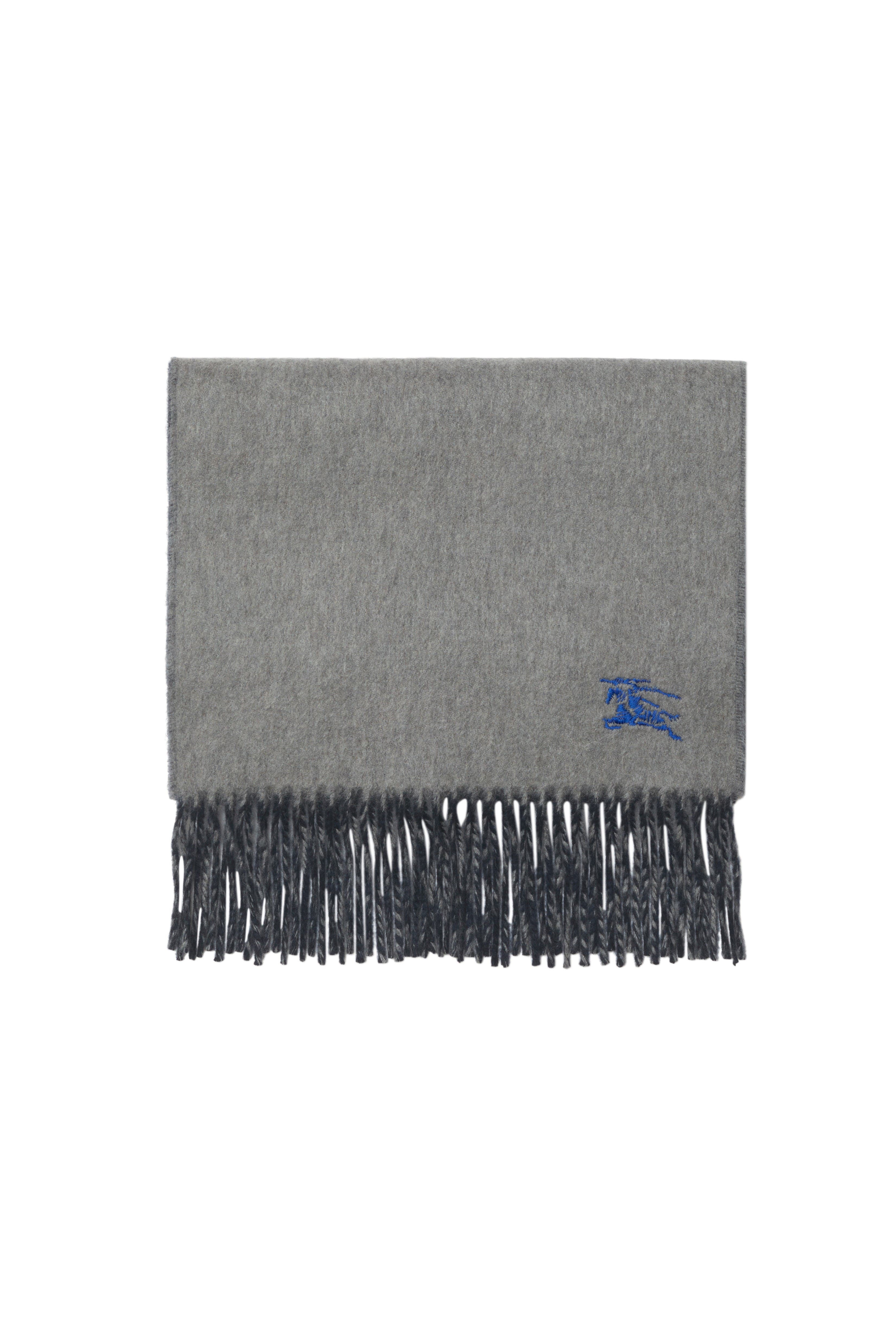 burberry Reversible Cashmere Scarf in Grey/navy at Nordstrom - 5