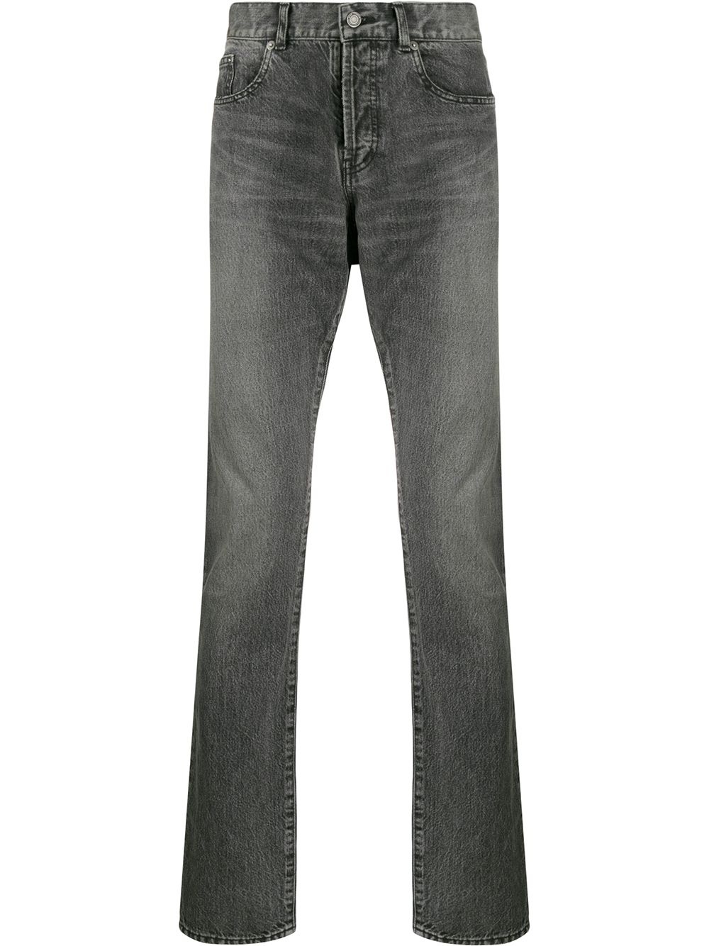 faded effect jeans - 1