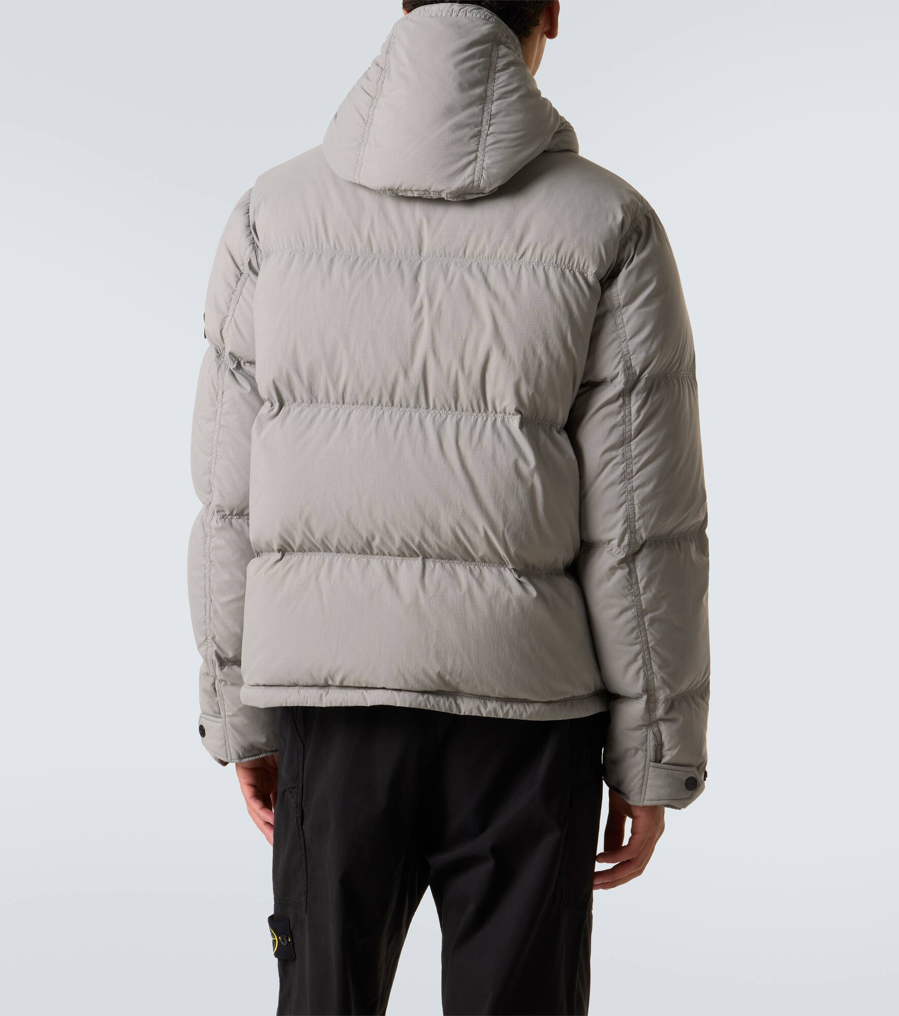 Technical ripstop down jacket - 4