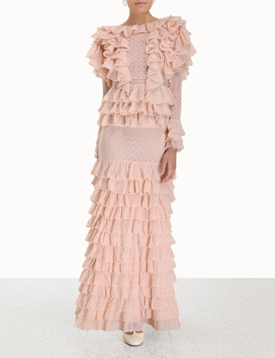 LUMINOSITY LACE FRILL SKIRT - 2