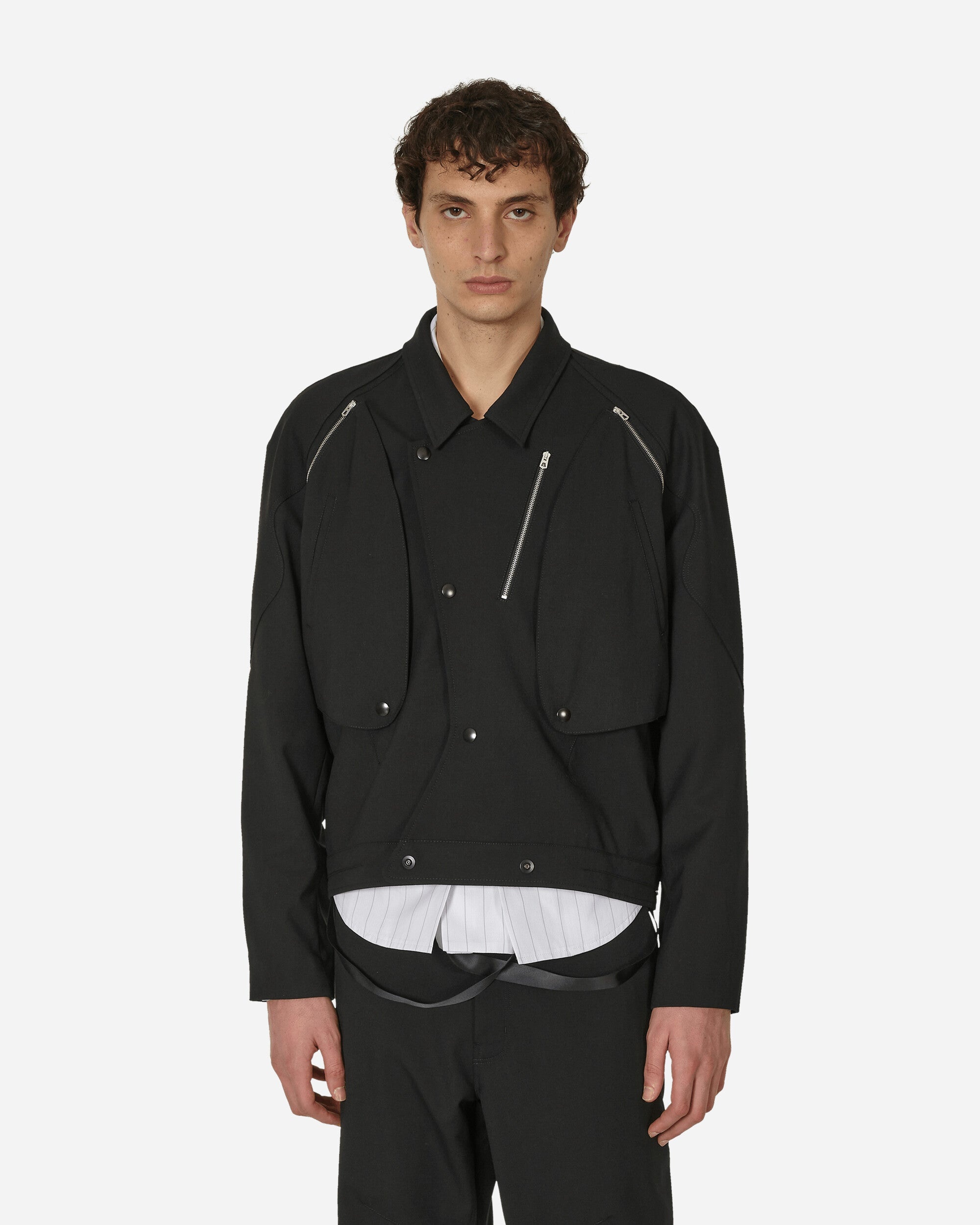 Kiko Kostadinov Tonino Utility Jacket Night Black | slamjam
