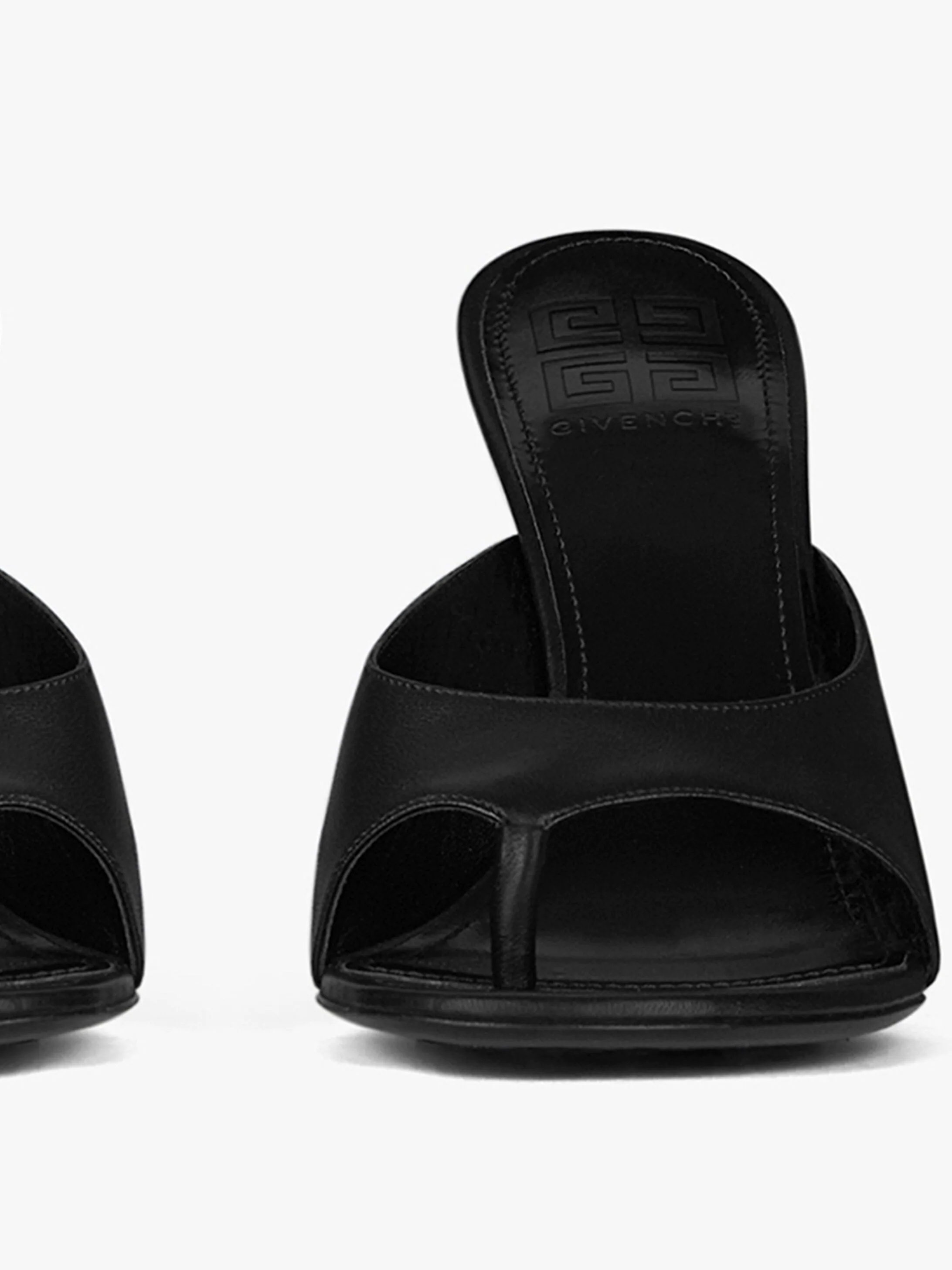 TWO TOES SANDALS IN LEATHER - 4