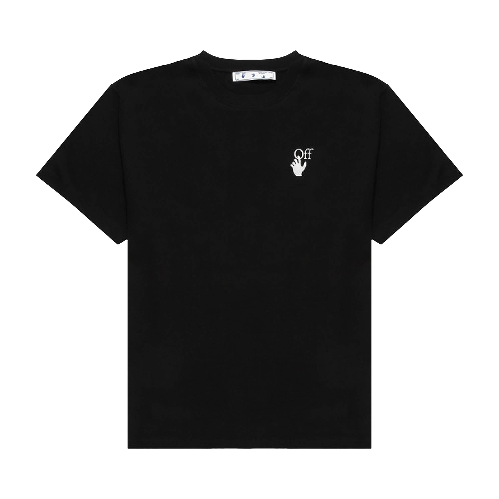 Off-White Off-White Caravaggio Short-Sleeve Over Tee 'Black