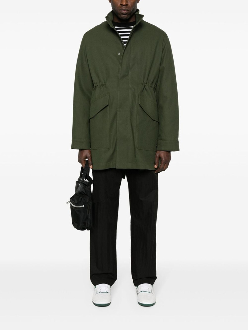 Maison Kitsuné military cotton parka outlook