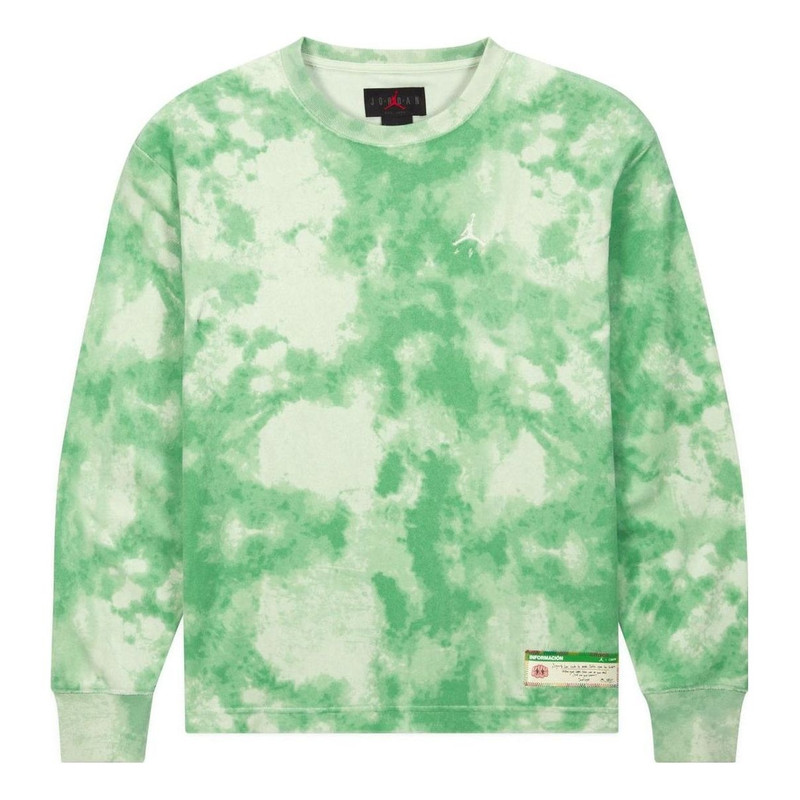 Air Jordan x J Balvin Long-Sleeve Tee 'Jade Aura/Enamel Green' DR3102-316 - 1