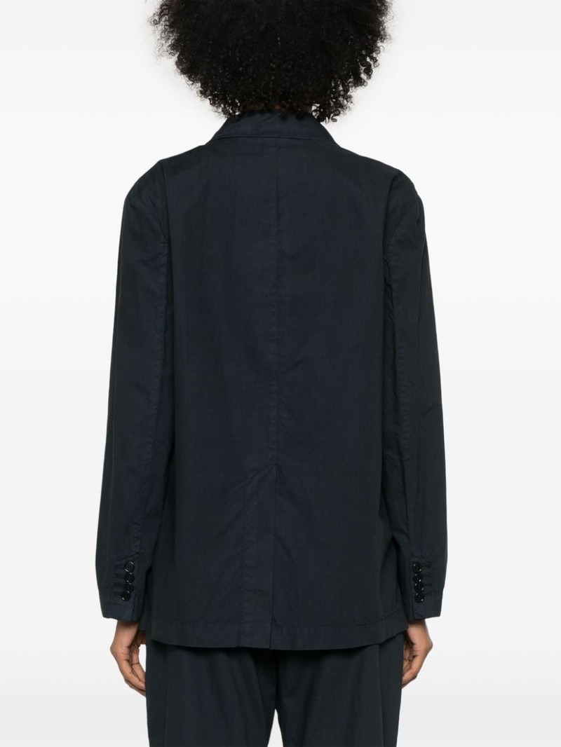 double-breasted cotton blazer 4