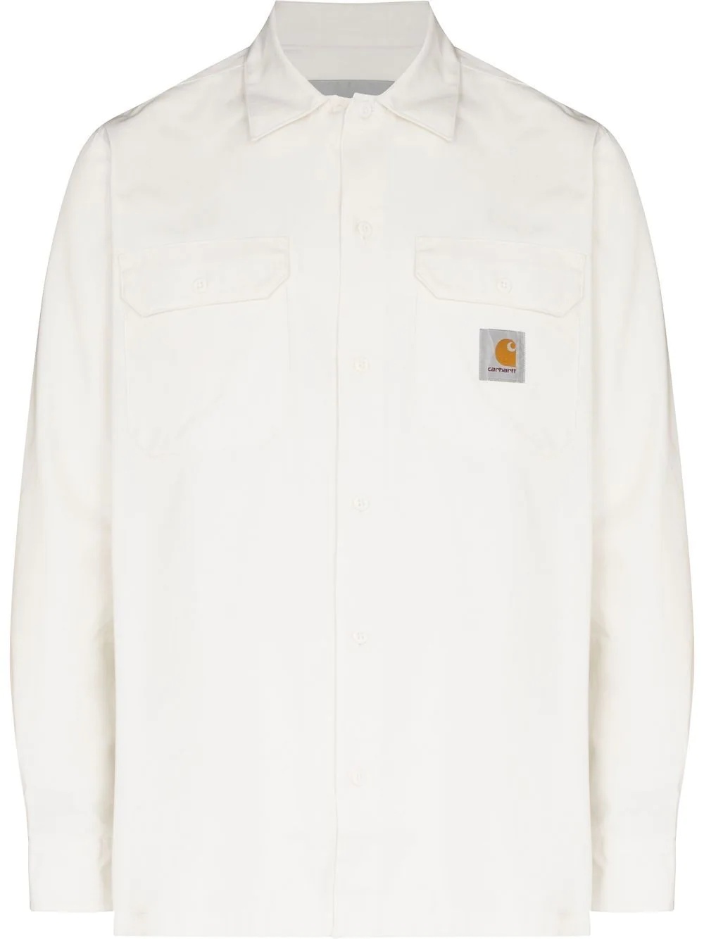 Master logo-patch shirt - 1