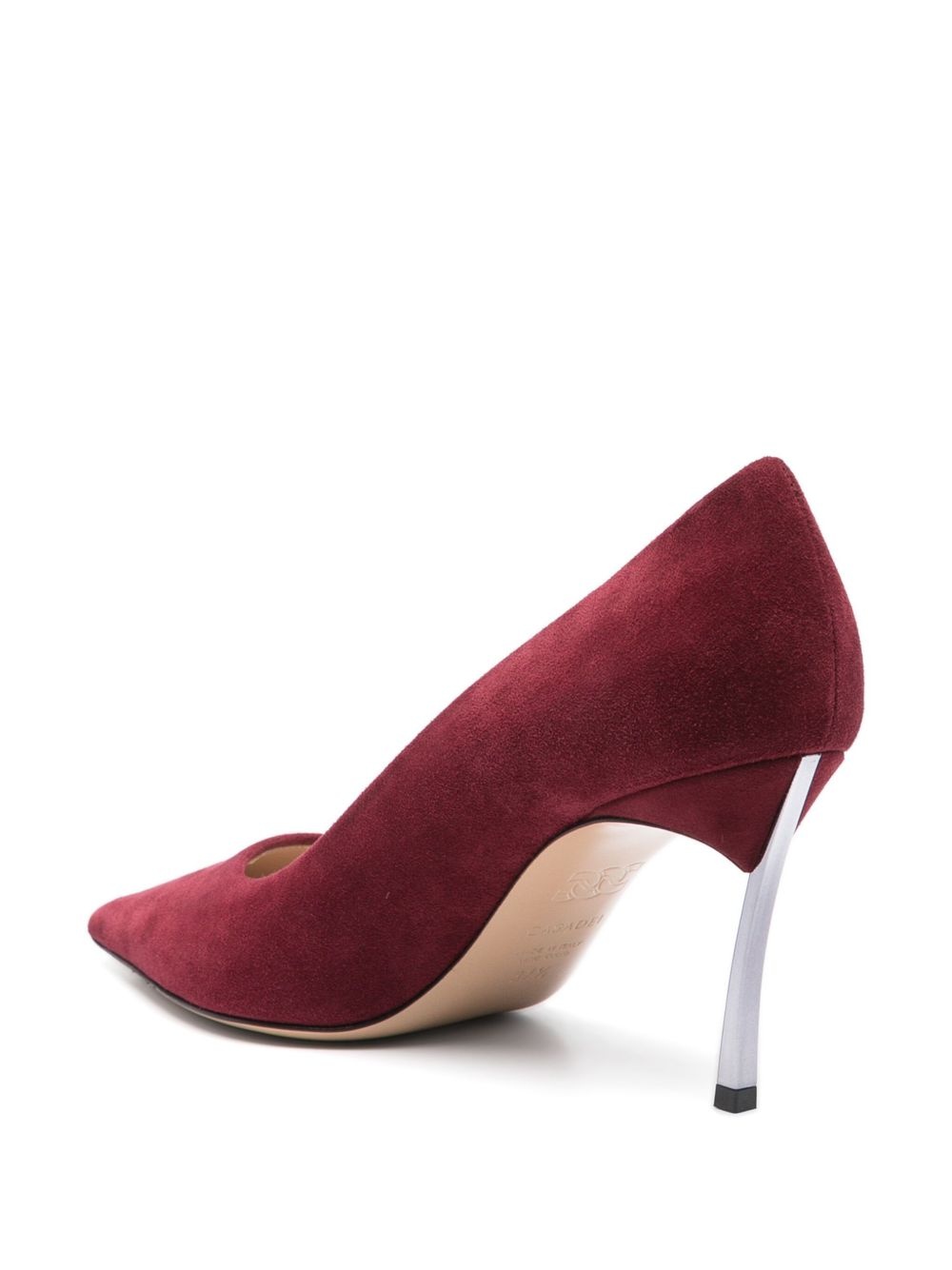85mm suede pumps - 3