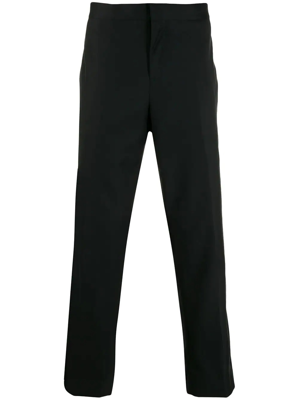 straight fit tailored trousers - 1