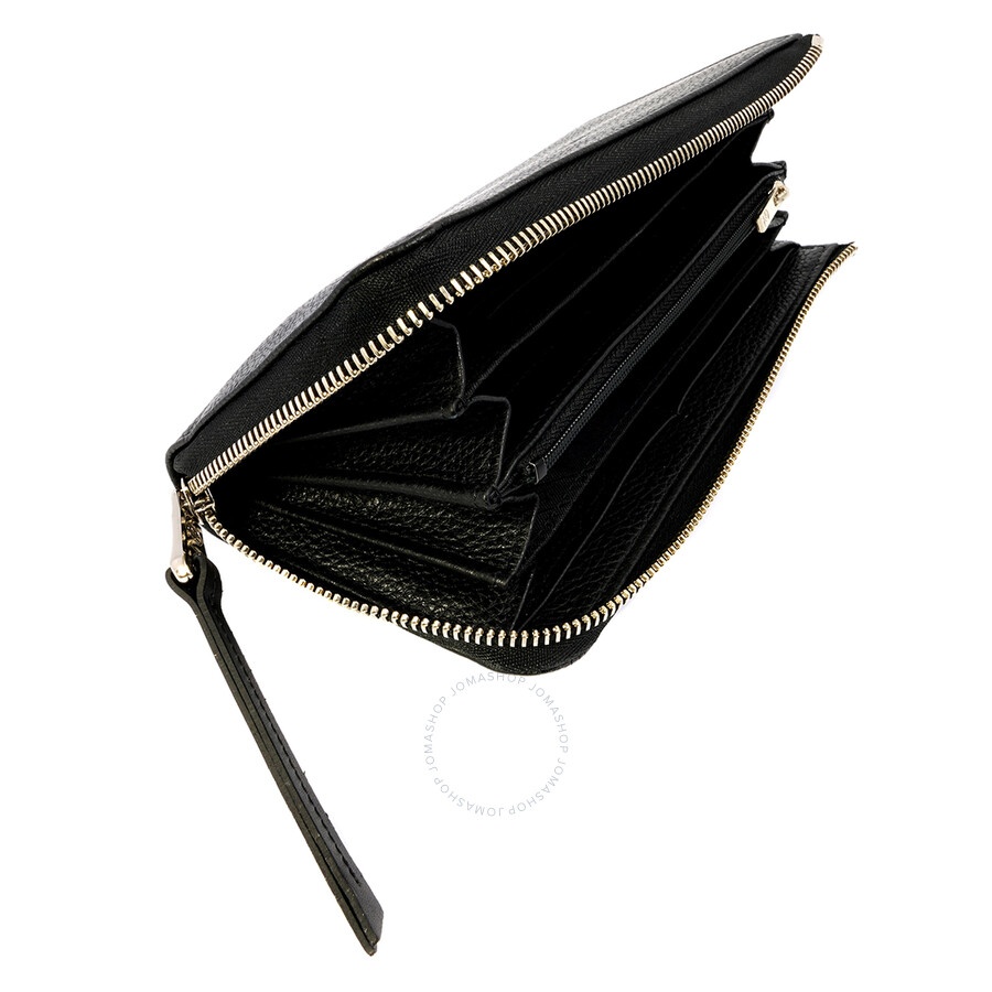 Longchamp Le Foulonne Black 047 Ladies 3.9 x 7.7 in Wallets L3418021047 - 4