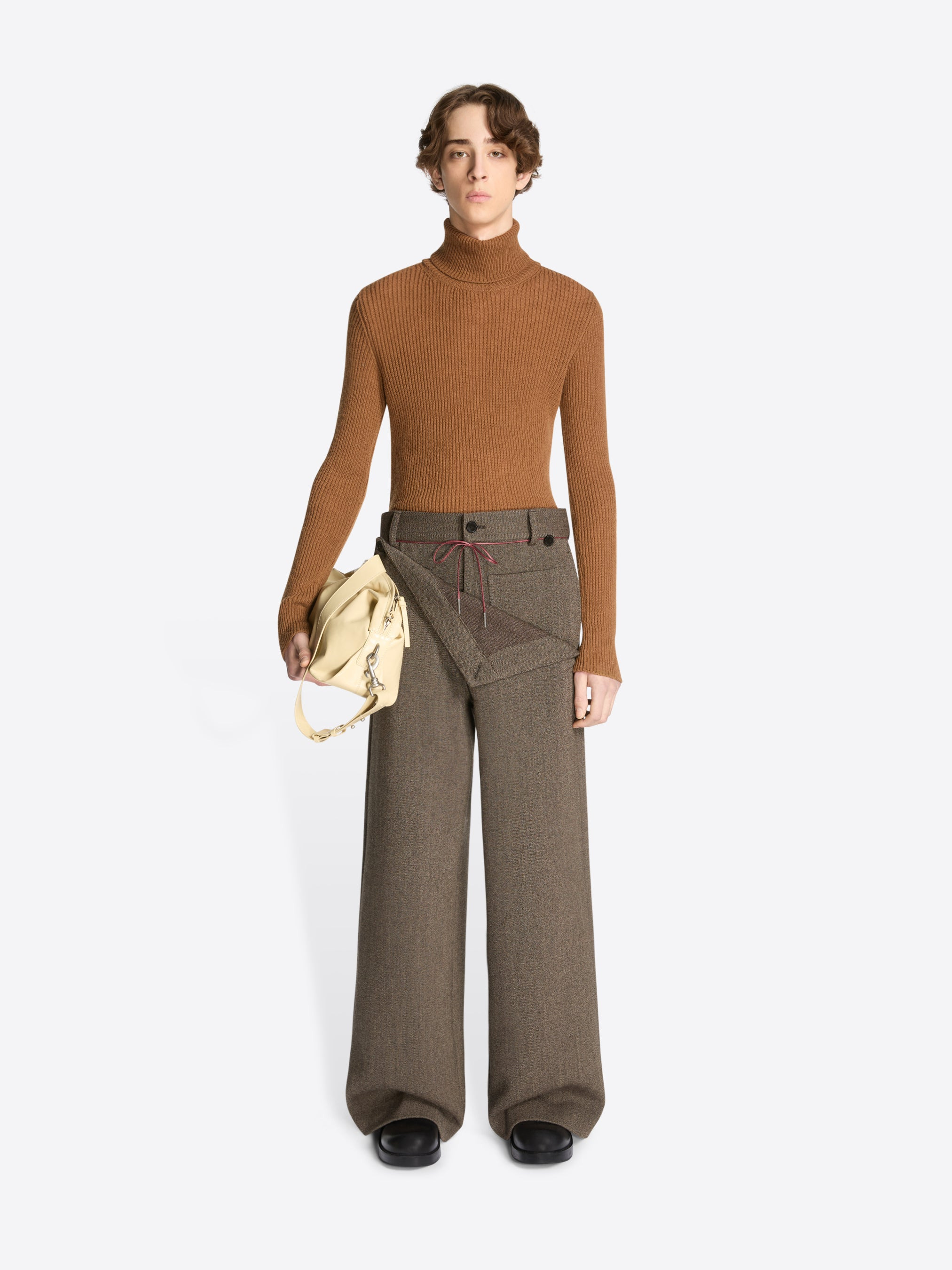 WOOL SAILOR PANTS - 2