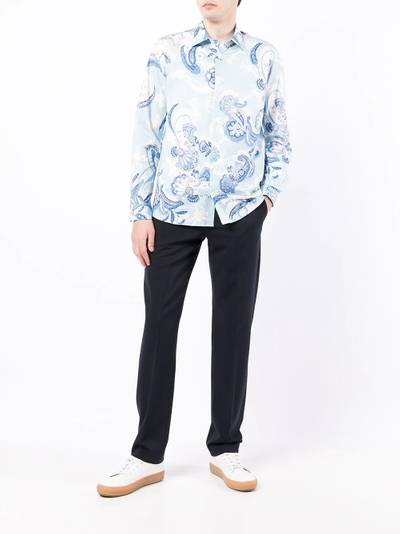 Etro paisley-print cotton shirt outlook