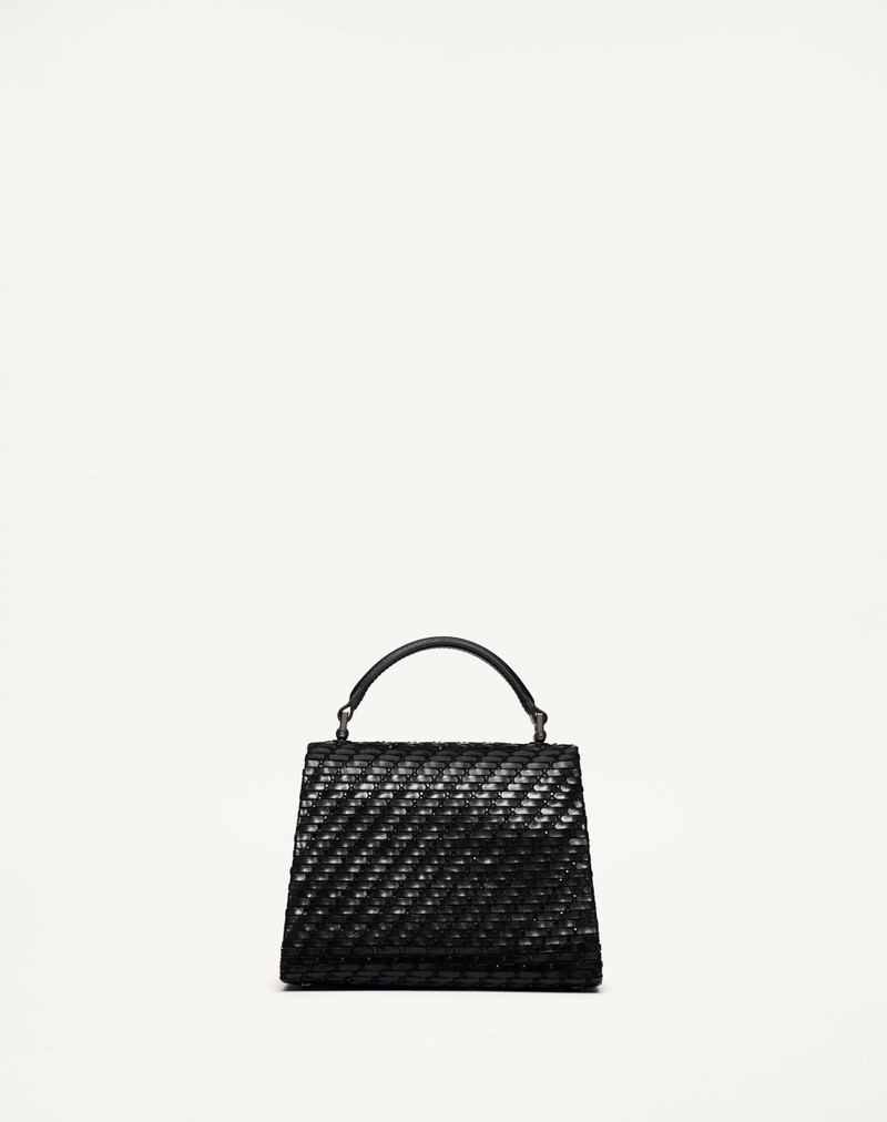 VALENTINO GARAVANI VSLING MINI WOVEN HANDBAG 3