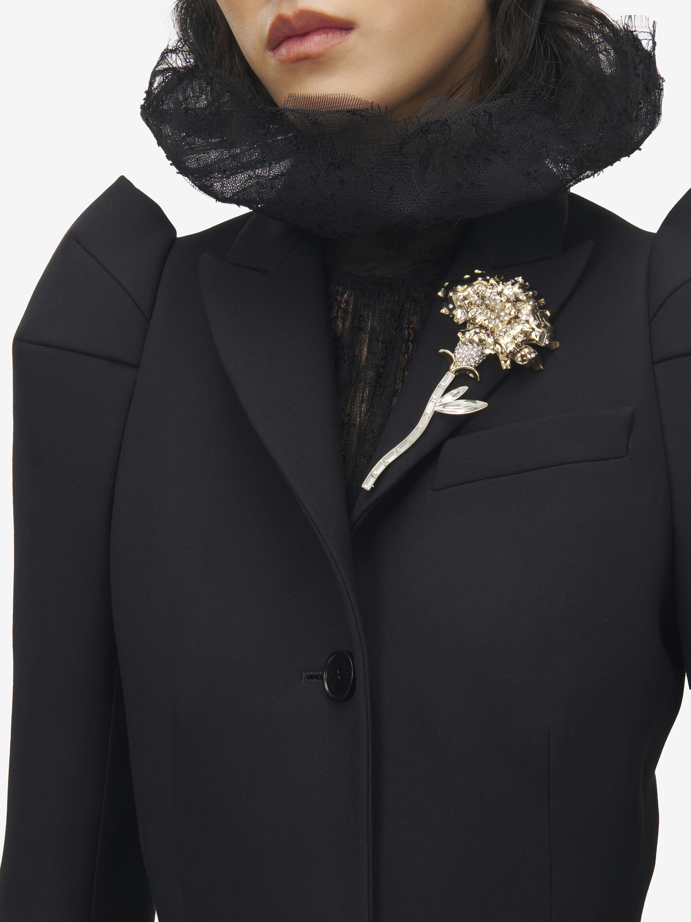 Carnation Pin Brooch - 2