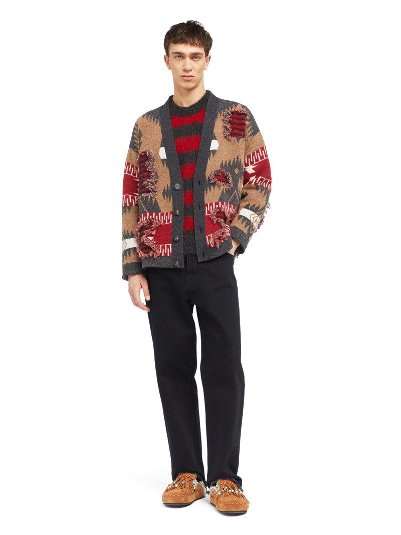 Alanui Grunge Anthem Cardigan outlook