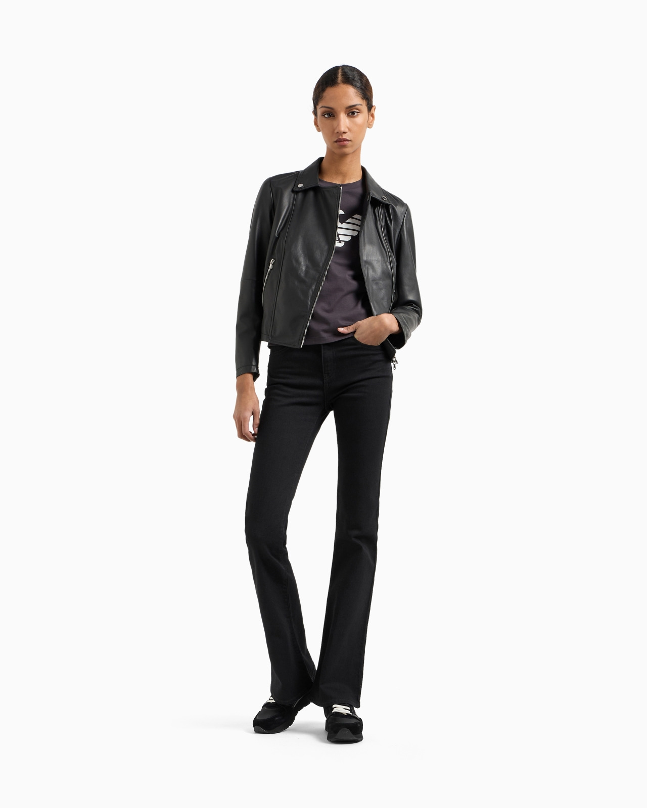 Nappa-lambskin biker jacket - 2