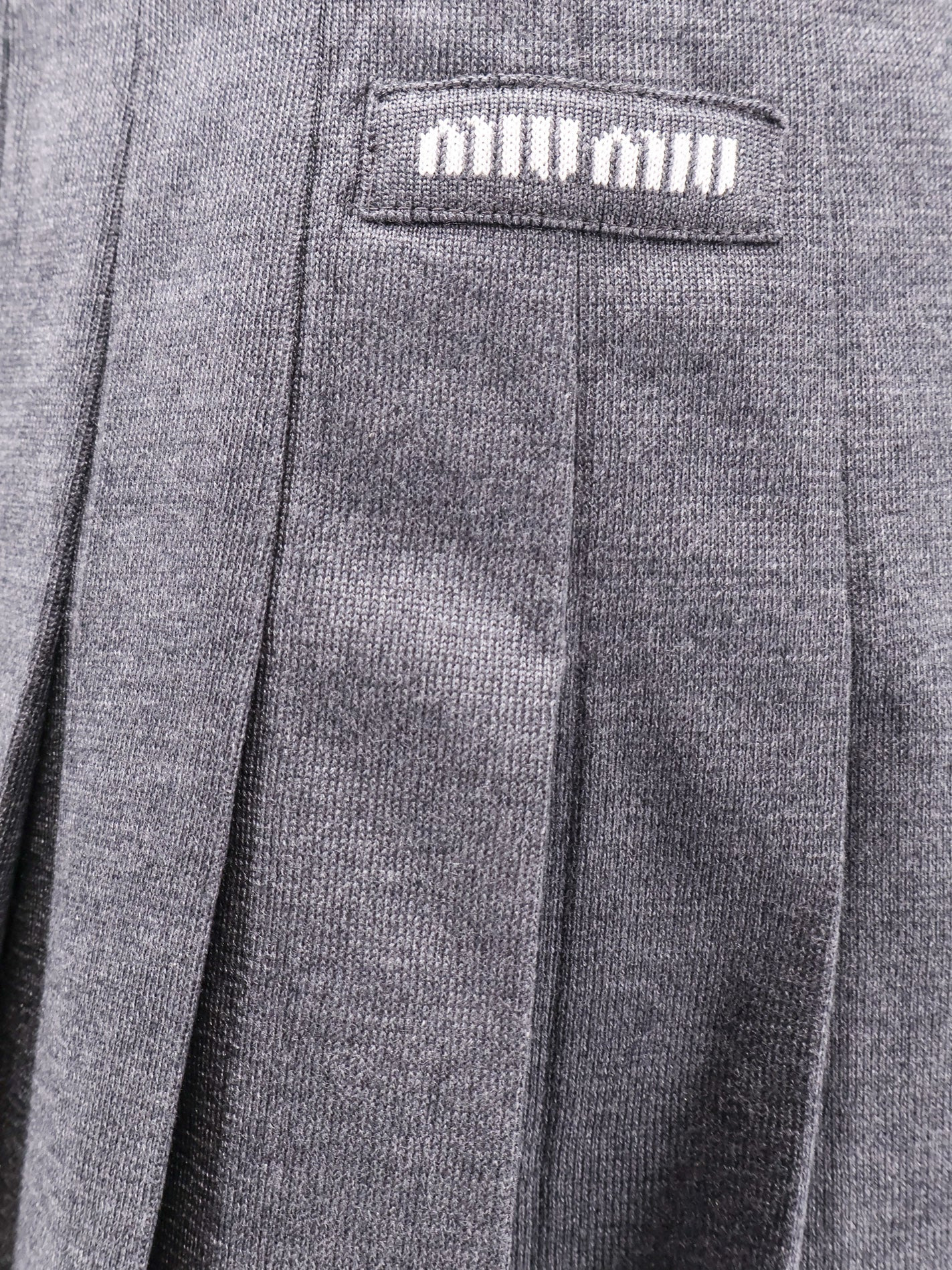 Miu Miu Recycled Silk Pleated Skirt - 4