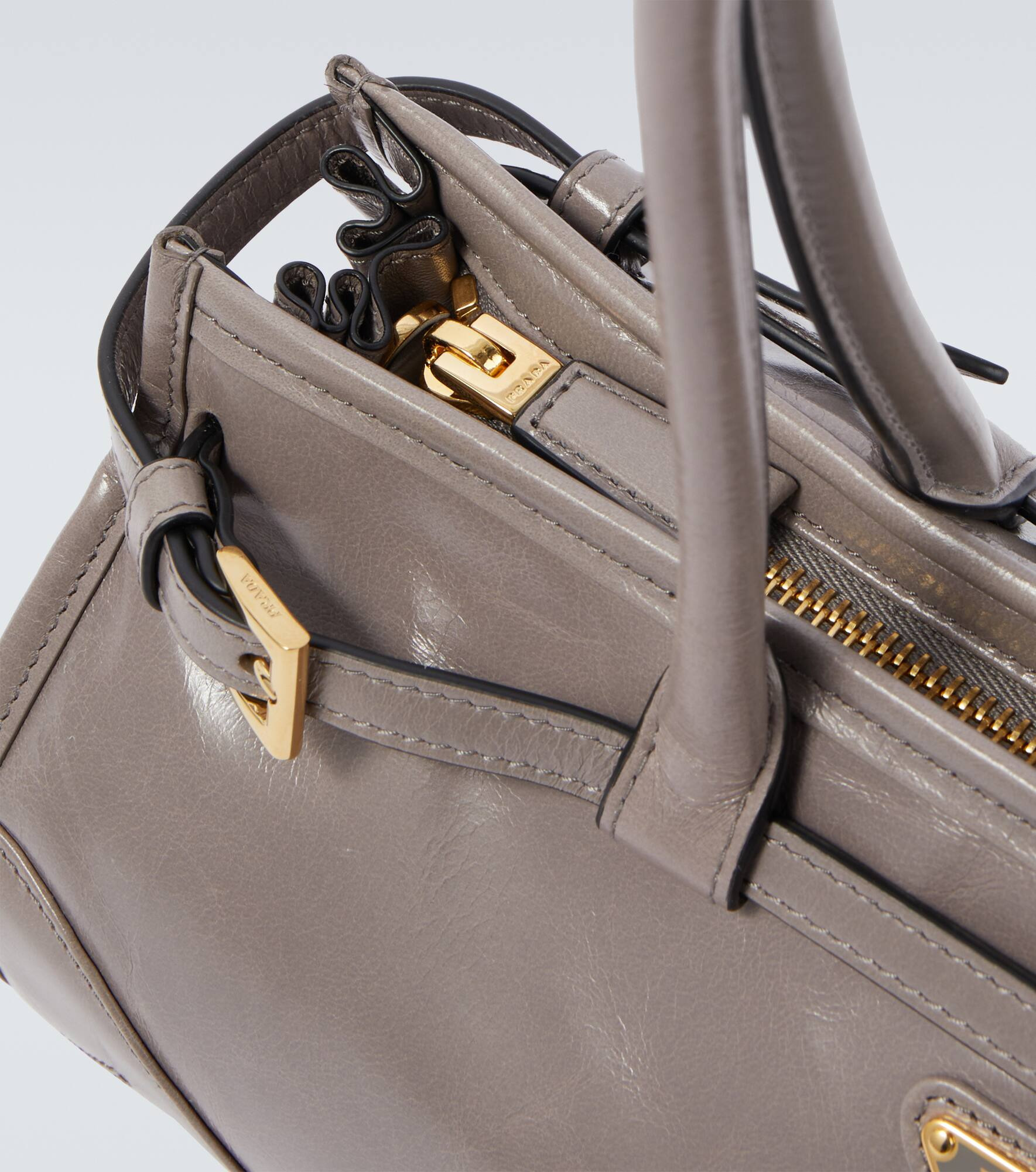 Prada Bonnie Medium leather shoulder bag - 6