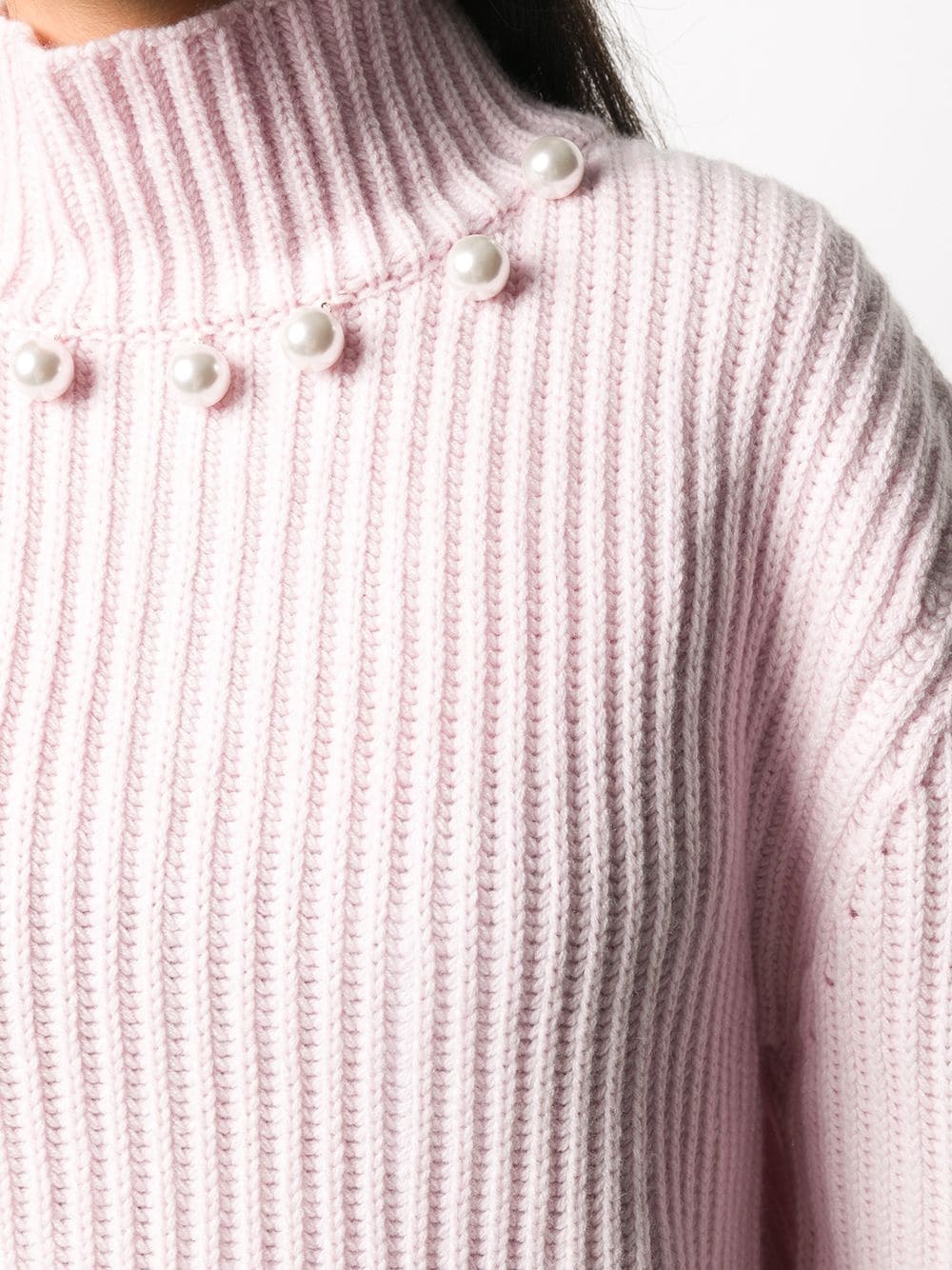 pearl detail jumper - 5