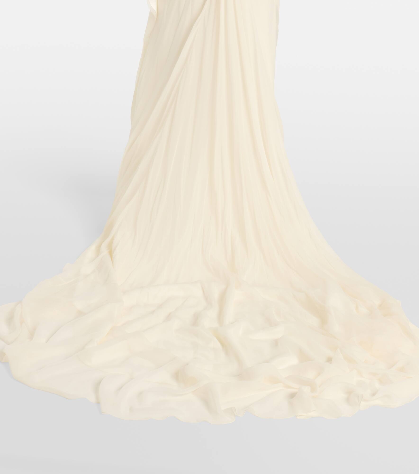 Bridal Arlo wool and silk gown - 6