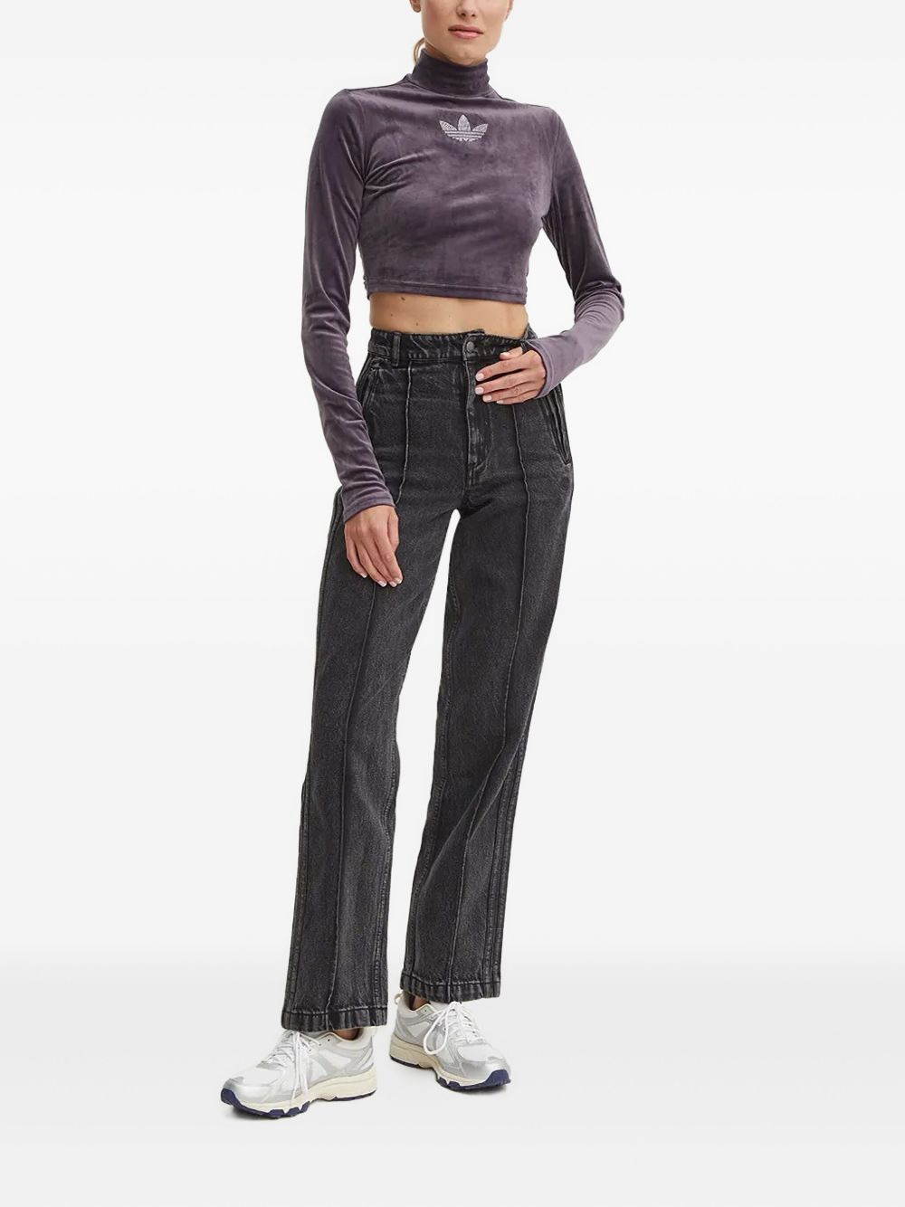 zip-pocket jeans - 2