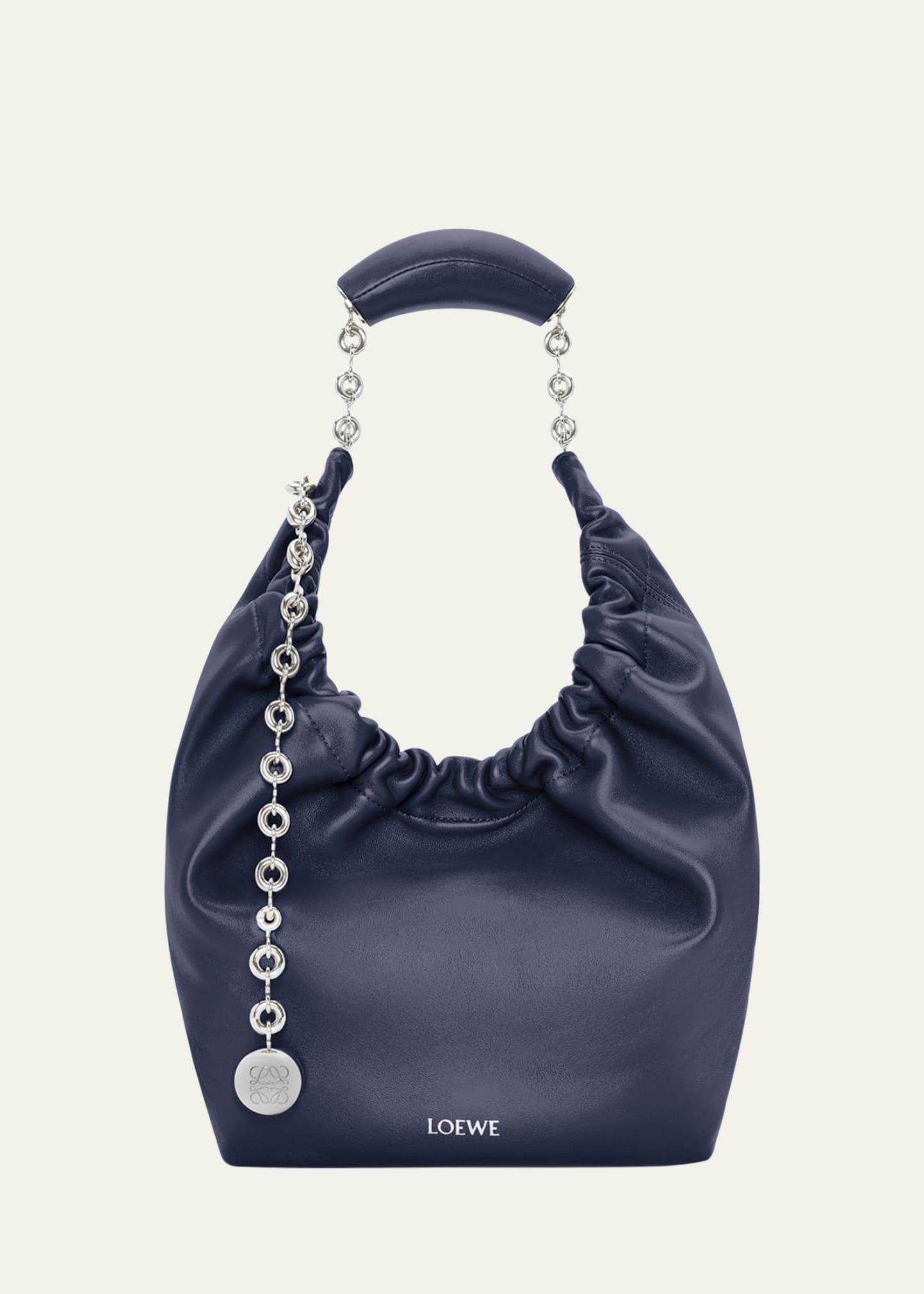 Squeeze Small Shoulder Bag in Napa Leather - 1