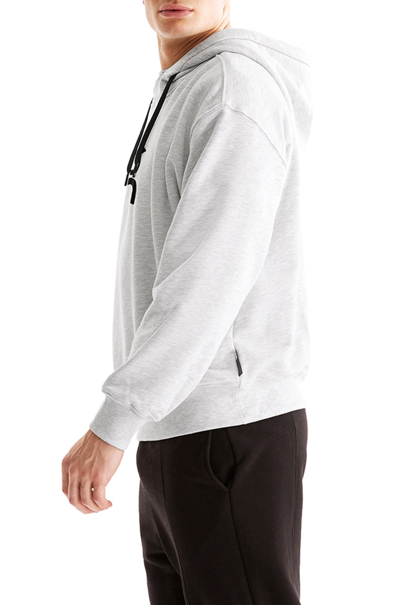 Club Oversize Organic Cotton Blend Hoodie in Crater at Nordstrom - 3