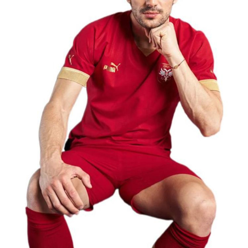 PUMA 2022 Serbia Home Jersey 'Red' 765760-01 3