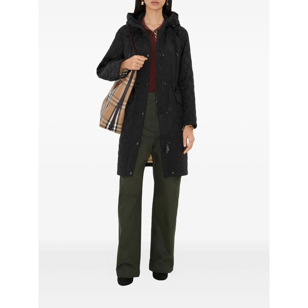 Burberry Black Coats - Parka Coats Women - 2