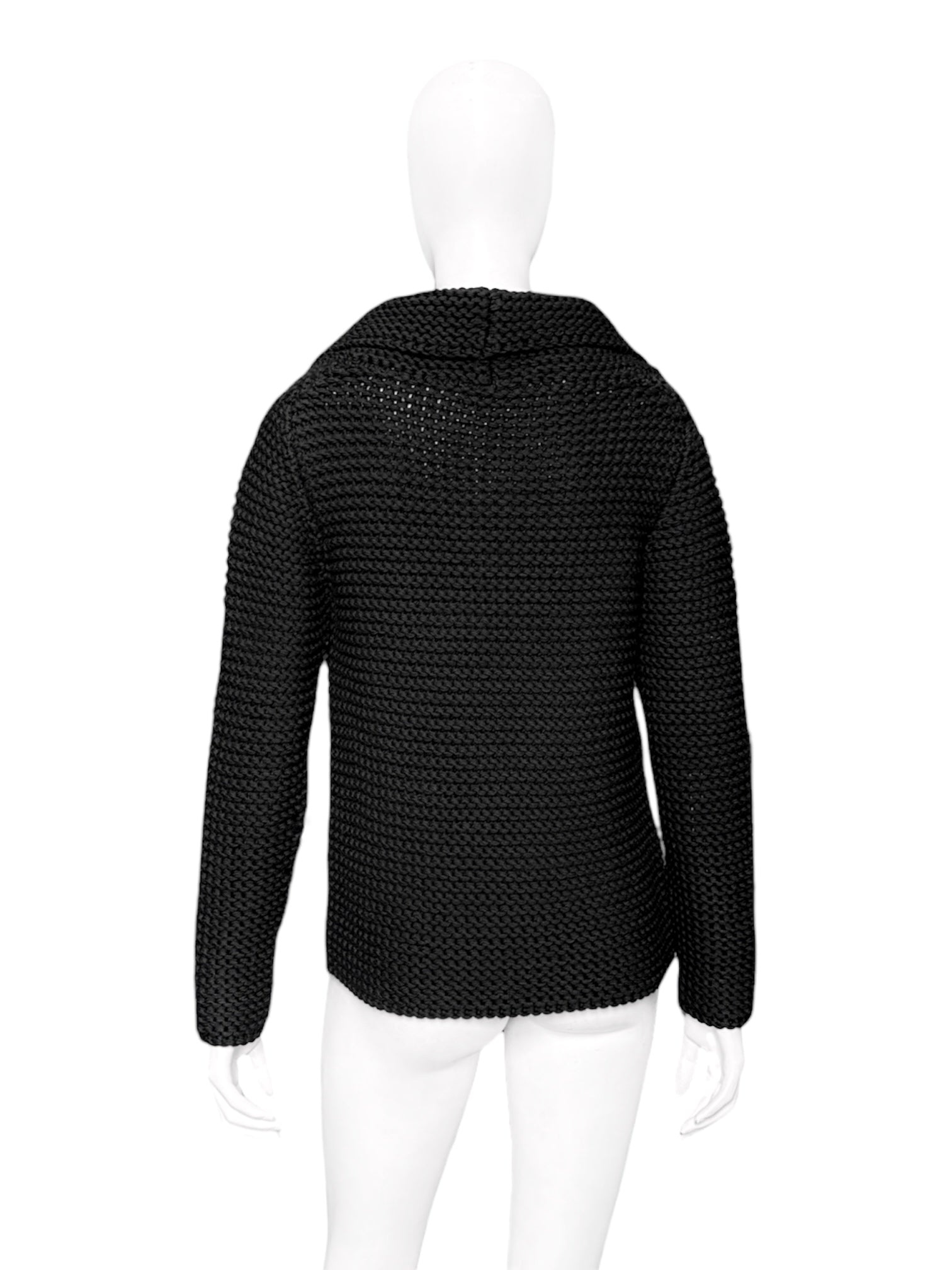 Gucci Fall 2001 Tom Ford Runway Heavyweight Oversized Slouchy Knit Wool Sweater M - 5