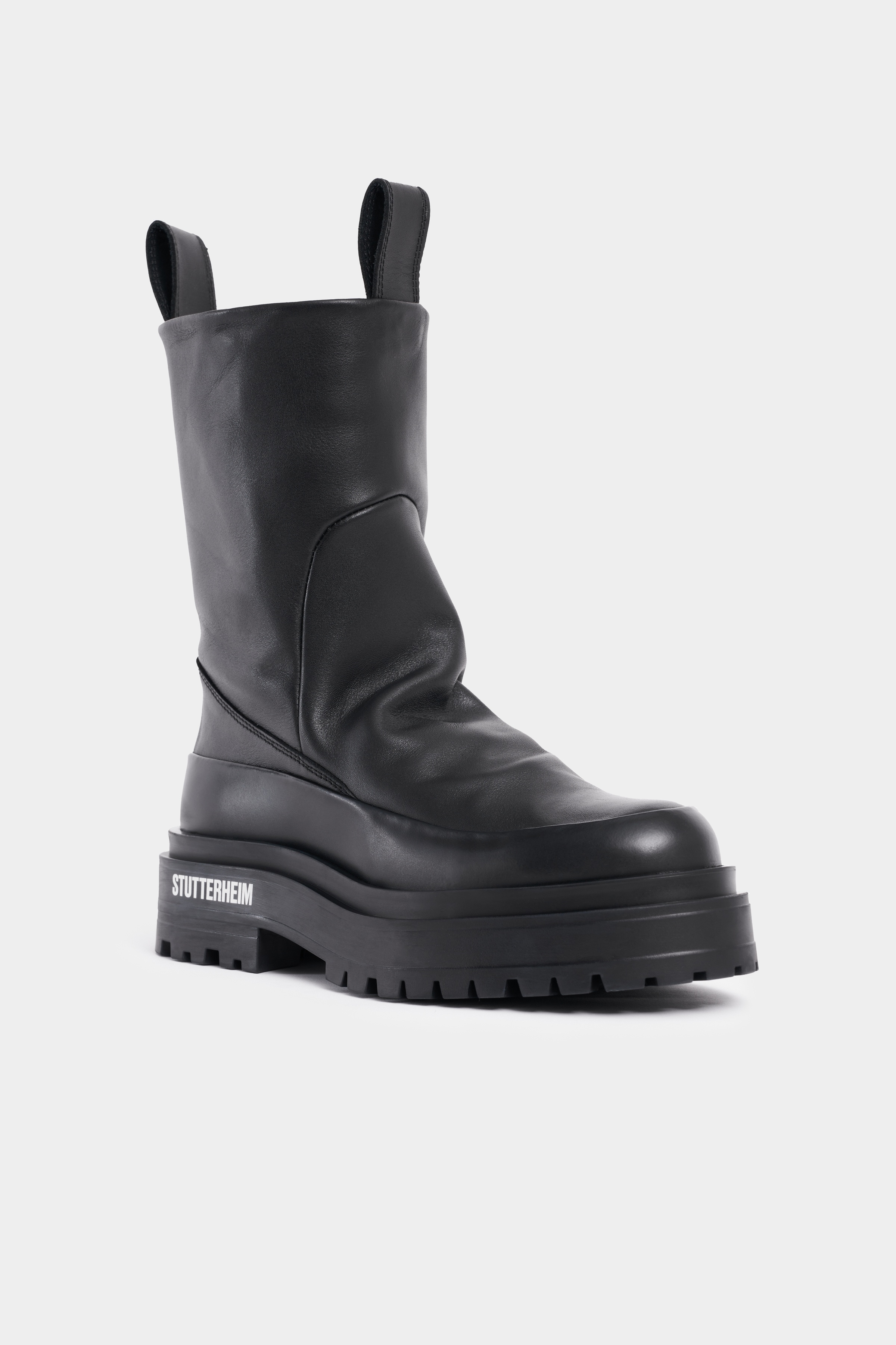 Rough Walker Leather Black - 4